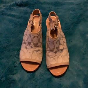 Coach heels 5 inch